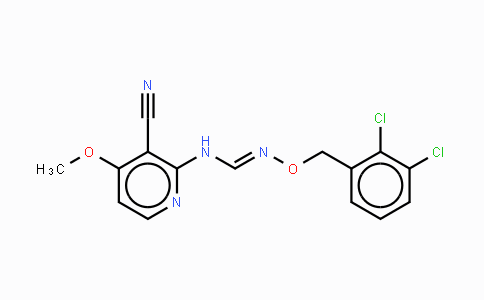 CAS No. 339102-53-3, N-(3-Cyano-4-methoxy-2-pyridinyl)-N'-[(2,3-dichlorobenzyl)oxy]iminoformamide