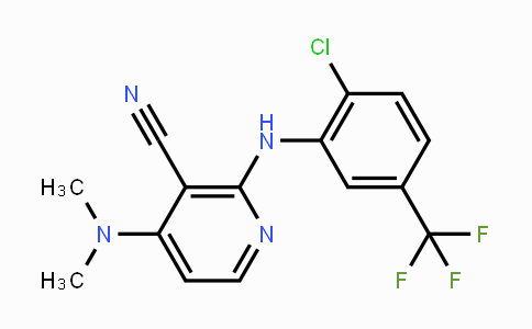 CAS No. 339102-81-7, 2-[2-Chloro-5-(trifluoromethyl)anilino]-4-(dimethylamino)nicotinonitrile