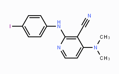 339102-83-9 | 4-(Dimethylamino)-2-(4-iodoanilino)nicotinonitrile