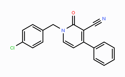 CAS No. 478080-25-0, 1-(4-Chlorobenzyl)-2-oxo-4-phenyl-1,2-dihydro-3-pyridinecarbonitrile