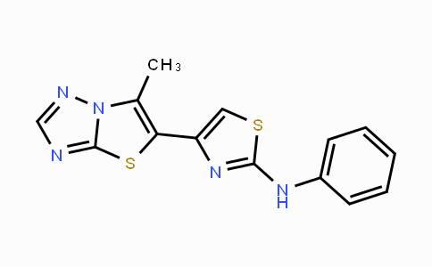 CAS No. 187596-99-2, N-[4-(6-Methyl[1,3]thiazolo[3,2-b][1,2,4]triazol-5-yl)-1,3-thiazol-2-yl]-N-phenylamine