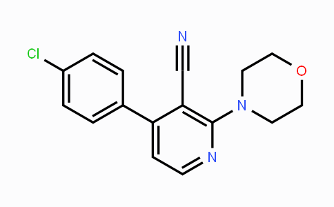 CAS No. 478080-41-0, 4-(4-Chlorophenyl)-2-morpholinonicotinonitrile
