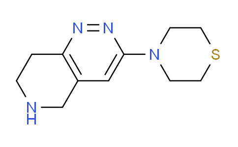 1551019-98-7 | 4-{5H,6H,7H,8H-pyrido[4,3-c]pyridazin-3-yl}thiomorpholine
