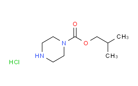 1235440-91-1 | Isobutyl piperazine-1-carboxylate hydrochloride