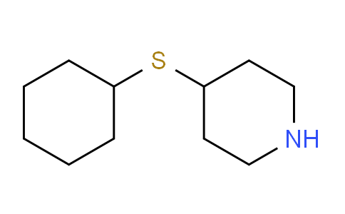 933711-44-5 | 4-(cyclohexylsulfanyl)piperidine