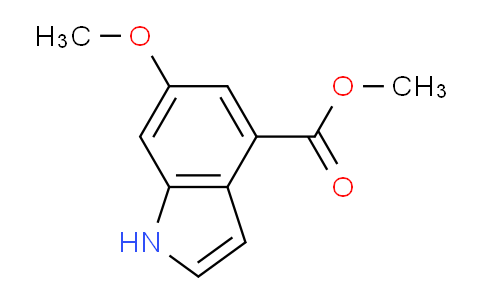1227270-67-8 | methyl 6-methoxy-1H-indole-4-carboxylate