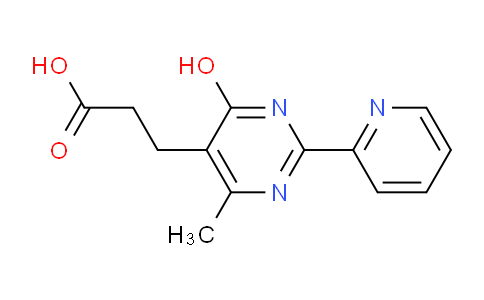 MC11N541 | 1221722-23-1 | 3-[4-hydroxy-6-methyl-2-(pyridin-2-yl)pyrimidin-5-yl]propanoic acid