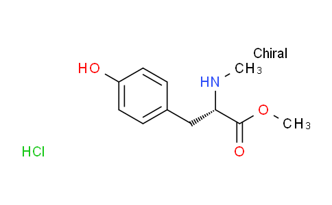 91280-29-4 | (S)-3-(4-羟基苯基)-2-(甲基氨基)丙酸甲酯 盐酸盐