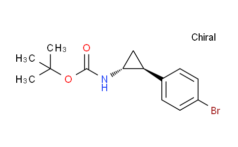 DY11U475 | 907196-03-6 | rac-tert-butyl N-(1R,2S)-2-(4-bromophenyl)cyclopropylcarbamate