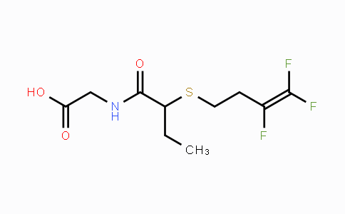 CAS No. 339106-53-5, 2-({2-[(3,4,4-Trifluoro-3-butenyl)sulfanyl]butanoyl}amino)acetic acid