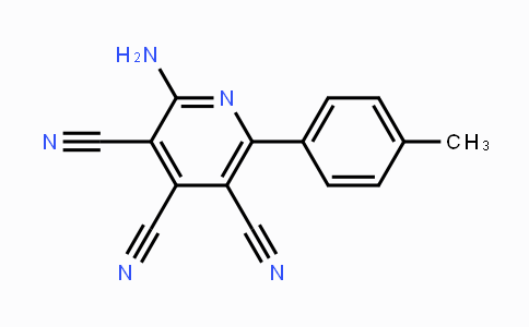 CAS No. 478081-23-1, 2-Amino-6-(4-methylphenyl)-3,4,5-pyridinetricarbonitrile