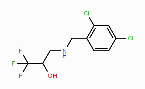 CAS No. 478081-29-7, 3-[(2,4-Dichlorobenzyl)amino]-1,1,1-trifluoro-2-propanol