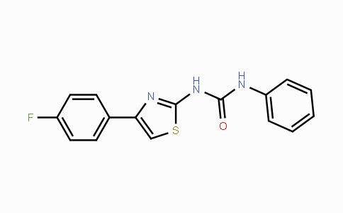 CAS No. 478258-48-9, N-[4-(4-Fluorophenyl)-1,3-thiazol-2-yl]-N'-phenylurea