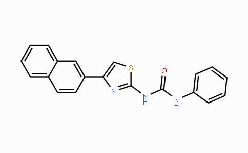 CAS No. 478258-51-4, N-[4-(2-Naphthyl)-1,3-thiazol-2-yl]-N'-phenylurea
