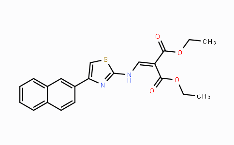 CAS No. 478258-62-7, Diethyl 2-({[4-(2-naphthyl)-1,3-thiazol-2-yl]amino}methylene)malonate