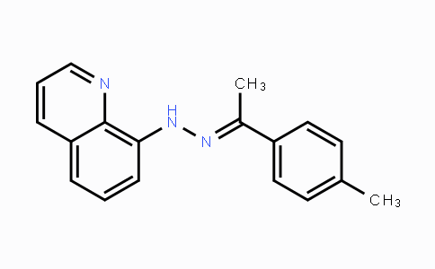 CAS No. 478258-63-8, 1-(4-Methylphenyl)-1-ethanone N-(8-quinolinyl)hydrazone