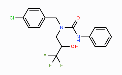 CAS No. 478258-83-2, N-(4-Chlorobenzyl)-N'-phenyl-N-(3,3,3-trifluoro-2-hydroxypropyl)urea