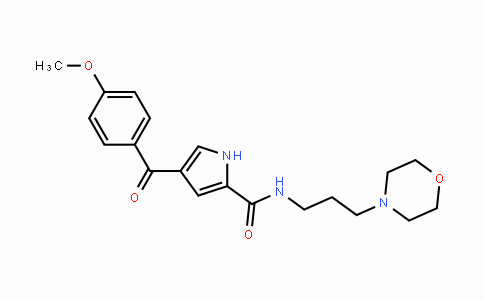 CAS No. 478259-22-2, 4-(4-Methoxybenzoyl)-N-(3-morpholinopropyl)-1H-pyrrole-2-carboxamide