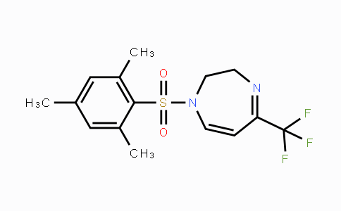 CAS No. 439112-03-5, 1-(Mesitylsulfonyl)-5-(trifluoromethyl)-2,3-dihydro-1H-1,4-diazepine