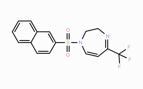 CAS No. 439112-04-6, 1-(2-Naphthylsulfonyl)-5-(trifluoromethyl)-2,3-dihydro-1H-1,4-diazepine