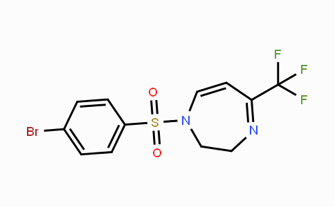 CAS No. 478259-66-4, 1-[(4-Bromophenyl)sulfonyl]-5-(trifluoromethyl)-2,3-dihydro-1H-1,4-diazepine