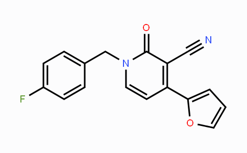 CAS No. 478259-93-7, 1-(4-Fluorobenzyl)-4-(2-furyl)-2-oxo-1,2-dihydro-3-pyridinecarbonitrile
