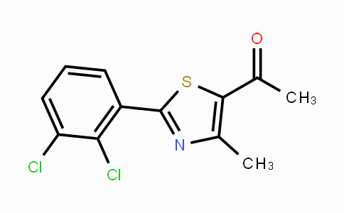 CAS No. 1209115-04-7, 1-[2-(2,3-Dichlorophenyl)-4-methyl-1,3-thiazol-5-yl]-1-ethanone