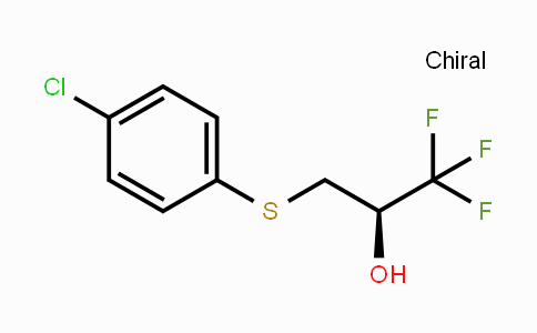 CAS No. 477762-51-9, (2R)-3-[(4-Chlorophenyl)sulfanyl]-1,1,1-trifluoro-2-propanol