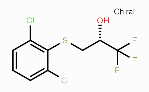 CAS No. 477762-52-0, (2R)-3-[(2,6-Dichlorophenyl)sulfanyl]-1,1,1-trifluoro-2-propanol