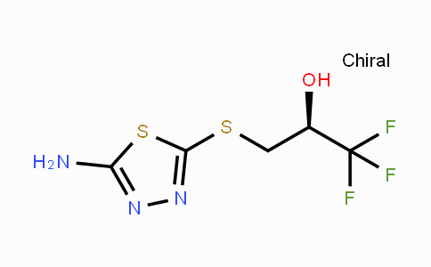 CAS No. 477762-55-3, (2S)-3-[(5-Amino-1,3,4-thiadiazol-2-yl)sulfanyl]-1,1,1-trifluoro-2-propanol