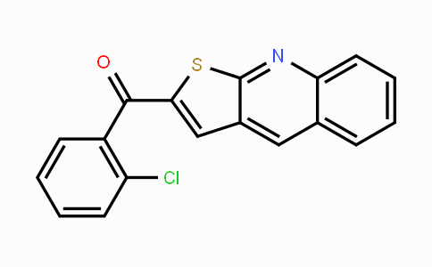 CAS No. 478260-41-2, (2-Chlorophenyl)(thieno[2,3-b]quinolin-2-yl)methanone