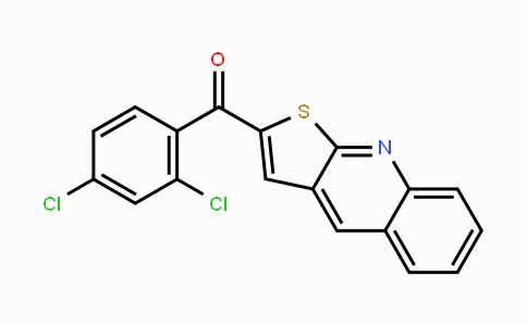 CAS No. 478260-42-3, (2,4-Dichlorophenyl)(thieno[2,3-b]quinolin-2-yl)methanone