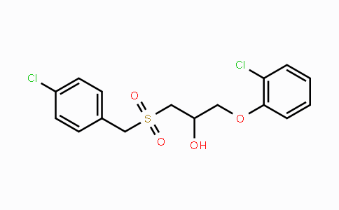 CAS No. 478260-52-5, 1-[(4-Chlorobenzyl)sulfonyl]-3-(2-chlorophenoxy)-2-propanol