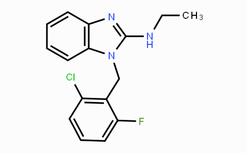 CAS No. 866137-42-0, N-[1-(2-Chloro-6-fluorobenzyl)-1H-1,3-benzimidazol-2-yl]-N-ethylamine