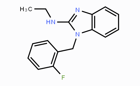 CAS No. 866137-45-3, N-Ethyl-1-(2-fluorobenzyl)-1H-1,3-benzimidazol-2-amine