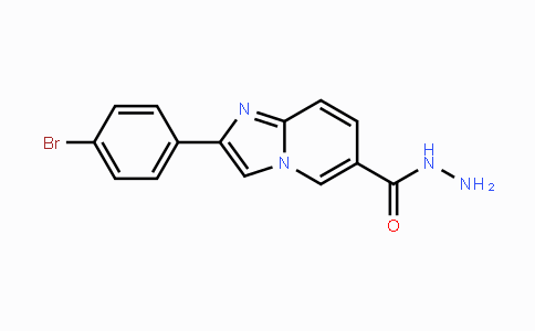 CAS No. 866137-87-3, 2-(4-Bromophenyl)imidazo[1,2-a]pyridine-6-carbohydrazide