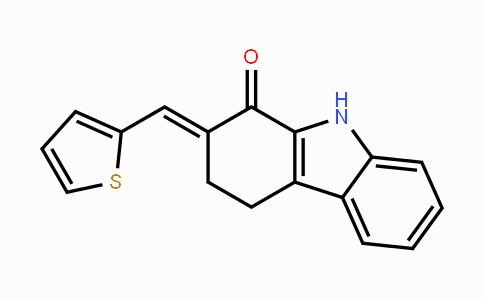 CAS No. 366785-69-5, 2-[(E)-2-Thienylmethylidene]-2,3,4,9-tetrahydro-1H-carbazol-1-one