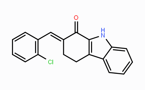 CAS No. 866138-45-6, 2-[(E)-(2-Chlorophenyl)methylidene]-2,3,4,9-tetrahydro-1H-carbazol-1-one