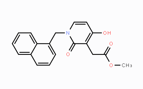 CAS No. 866142-72-5, Methyl 2-[4-hydroxy-1-(1-naphthylmethyl)-2-oxo-1,2-dihydro-3-pyridinyl]acetate