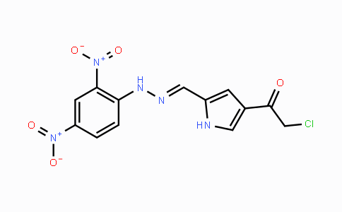 CAS No. 866142-88-3, 4-(2-Chloroacetyl)-1H-pyrrole-2-carbaldehyde N-(2,4-dinitrophenyl)hydrazone