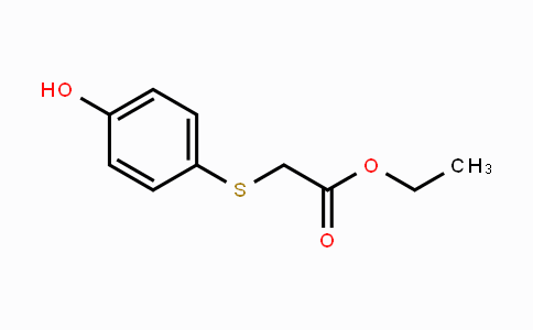 CAS No. 30519-00-7, Ethyl 2-[(4-hydroxyphenyl)sulfanyl]acetate