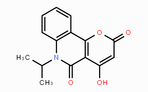 CAS No. 380633-63-6, 4-Hydroxy-6-isopropyl-2H-pyrano[3,2-c]quinoline-2,5(6H)-dione