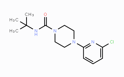 CAS No. 339107-28-7, N-(tert-Butyl)-4-(6-chloro-2-pyridinyl)tetrahydro-1(2H)-pyrazinecarboxamide
