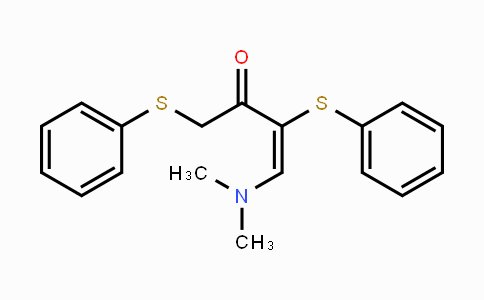 CAS No. 338975-30-7, 4-(Dimethylamino)-1,3-bis(phenylsulfanyl)-3-buten-2-one