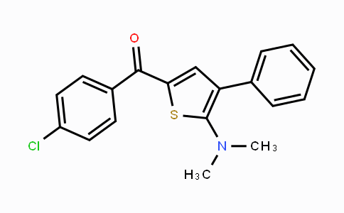 CAS No. 338976-03-7, (4-Chlorophenyl)[5-(dimethylamino)-4-phenyl-2-thienyl]methanone