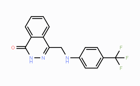 CAS No. 305368-12-1, 4-{[4-(Trifluoromethyl)anilino]methyl}-1(2H)-phthalazinone