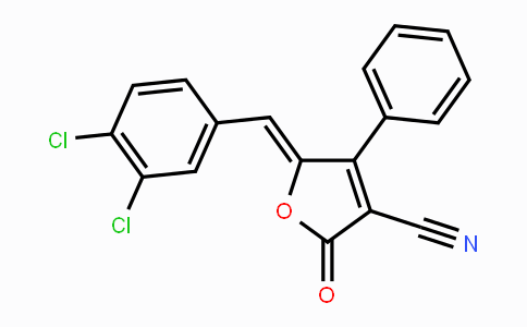 CAS No. 338976-85-5, 5-[(3,4-Dichlorophenyl)methylene]-2-oxo-4-phenyl-2,5-dihydro-3-furancarbonitrile