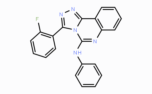 CAS No. 338977-99-4, 3-(2-Fluorophenyl)-N-phenyl[1,2,4]triazolo[4,3-c]quinazolin-5-amine
