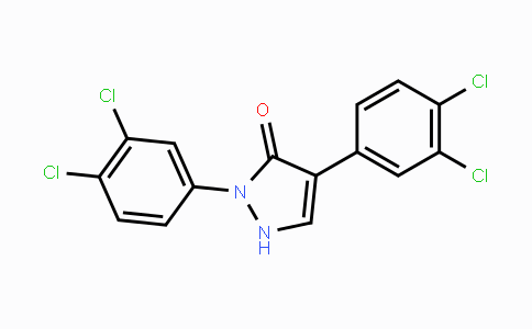 CAS No. 400088-64-4, 2,4-Bis(3,4-dichlorophenyl)-1,2-dihydro-3H-pyrazol-3-one
