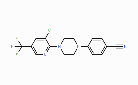 CAS No. 338979-20-7, 4-{4-[3-Chloro-5-(trifluoromethyl)-2-pyridinyl]piperazino}benzenecarbonitrile